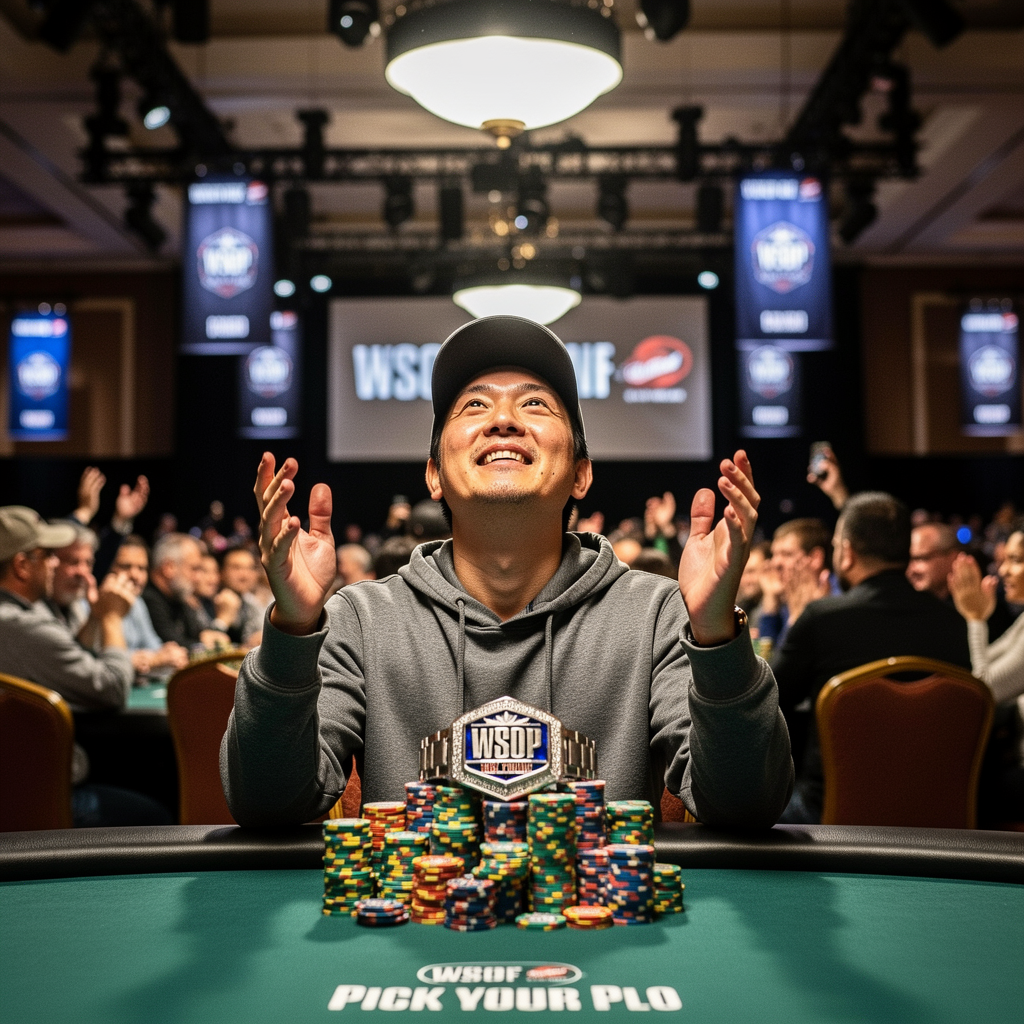 「孤狼」终获殊荣：Benso 如何在 WSOP Pick-Your-PLO 中上演逆袭神话 - AG真人 - AG真人